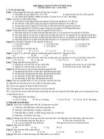 ĐC CHƯƠNG 5 ( KIM LOẠI )- 12NC