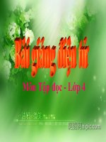 Tập đọc 4: Đôi giày ba ta màu xanh