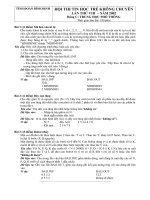 Tin học trẻ Bình Định lần 8 - Bảng C