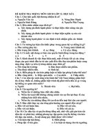 KIỂM TRA MIỆNG MÔN GDCD LÓP 12 HK1