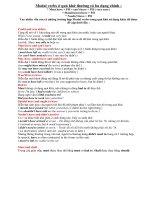 Modal verbs ở quá khứ