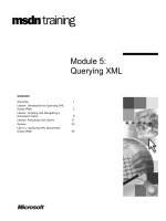 Module 5: Querying XML