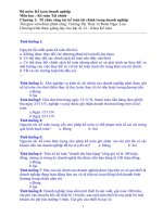 Câu hỏi tình huống - Kế toán tài chính