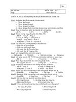 đề KT 1 TIẾT HKI