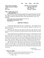 de thi lop 4 cac mon NH: 01-11