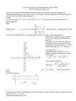 Biện luận số nghiệm PT tham số bằng nhiều cách giải