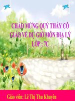 Bài 19. Môi trường hoang mạc