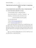 Phân tích dự án mái che lò nung số 2 tại công ty xi măng hoàng thạch