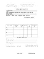 Mẫu giấy đi đường