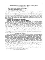 loi phat bieu cua hoc sinh ngay khai giàg