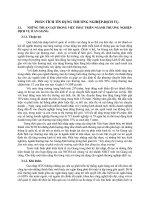 PHÂN TÍCH TÍN DỤNG THƯƠNG NGHIỆP