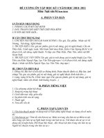 đề cương ôn văn9 kì 1