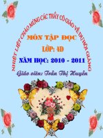 Tập đọc lơp  4