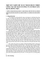 MỘT SỐ Ý KIẾN ĐỀ XUẤT NHẰM HOÀN THIỆN CÔNG TÁC KẾ TOÁN Ở CÔNG TY CỔ PHẦN XÂY DỰNG HỒNG VIỆT.
