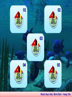 PPDHTC thep hợp đồng (Trắc nghiệm)