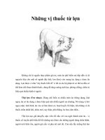 Những vị thuốc từ lợn