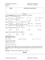 ĐỀ KTRA CHƯƠNG I- ĐẠI SỐ