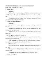 tình hình thực tế tổ chức công tác kế toán tại công ty