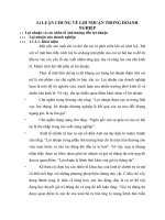 LÝ LUẬN CHUNG VỀ LỢI NHUẬN TRONG DOANH NGHIỆP