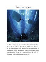 Vết nứt trong ứng dụng