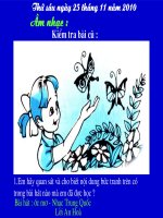 Tiet 13 On bai hat Uoc mo - TDN so 4