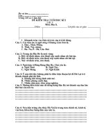 KIEM TRA MON DIA LI LOP 4