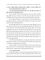 THỰC TRẠNG BÁN HÀNG TẠI CÔNG TY CỔ PHẦN CƠ KHÍ VÀ KẾT CẤU THÉP SÓC SƠN