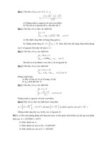 Bài tập giải casio