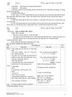 KHBH lớp 3 Tuần 18 2008 2009