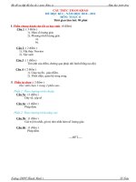 7 ĐỀ THI HKI KHOI 11 NĂM 2010