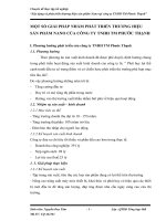 MỘT SỐ GIẢI PHÁP NHẰM PHÁT TRIỂN THƯƠNG HIỆU SẢN PHẨM NANO CỦA CÔNG TY TNHH TM PHƯỚC THẠNH