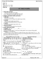 Thảo Giáo Án Văn 7 ( Tuần 11)