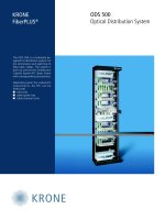 Datasheet - FO - Optical Distribution System - ODS 500