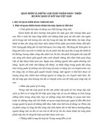 QUAN ĐIỂM VÀ NHỮNG GIẢI PHÁP NHẰM HOÀN  THIỆN