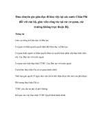 Đưa chuyên gia giáo dục đi làm việc tại các nước Châu Phi đối với cán bộ, giáo viên công tác tại các cơ quan, các trường không trực thuộc Bộ.