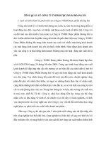 TỔNG QUAN VỀ CÔNG TY TNHH DƯỢC PHẨM HOÀNG HÀ