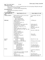 Giáo án lớp 1 tuần 19 CKTKN 2010