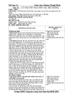 Bai giang Ly thuyet TD11-T21