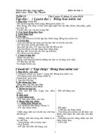 Kế hoạch bài dạy tuân 13