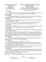 Đề thi vào lớp 10 chuyên Lam Sơn năm 2010