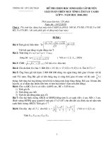 Đề + đáp án môn CASIO năm 2010