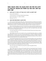 Thực trạng công tác hạch toán chi phí sản xuất và tính giá thành sản phẩm tại nhà máy Chế Tạo Biến Thế