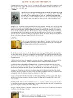 LỊCH SỬ CHỮ VIẾT VN