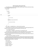 Đối tượng hằng, phương thức hằng