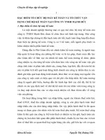 ĐẶC ĐIỂM TỔ CHỨC BỘ MÁY KẾ TOÁN VÀ TỔ CHỨC VẬN DỤNG CHẾ ĐỘ KẾ TOÁN TẠI CÔNG TY TNHH MẠNH ĐỨC