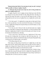 Phương hướng hoàn thiện kế toán tập hợp chi phí sản xuất và tính giá thành sản phẩm xây lắp tại xí nghiệp  Sông Đà