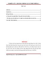 Phân tích chương Dòng điện không đổi