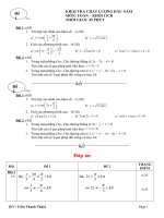 Đê KT chât lương đâu nam 2010