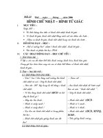 Hình chữ nhật, hỉnh tứ giác