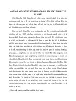 MỘT SỐ Ý KIẾN ĐỂ MỞ RỘNG HOẠT ĐỘNG TÍN  ĐỐI VỚI KHU VỰC TƯ NHÂN